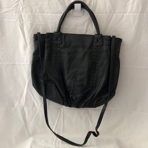 Black Leather shoulder bag